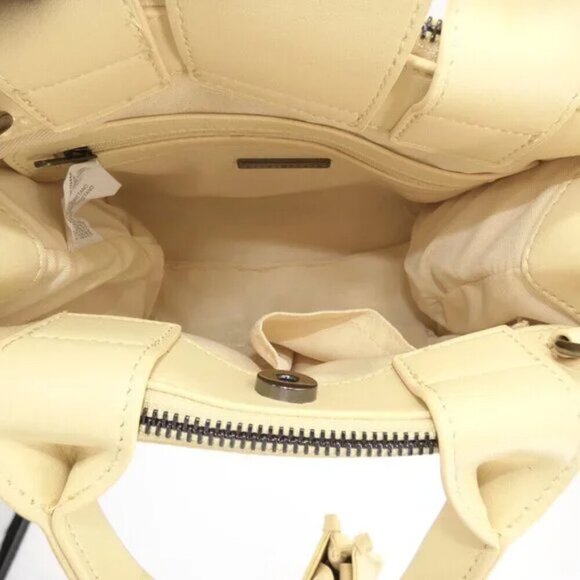 Steve Madden Butter Yellow Adjustable Crossbody Bag Preppy Minimalist Y2K Trendy - Picture 13 of 15